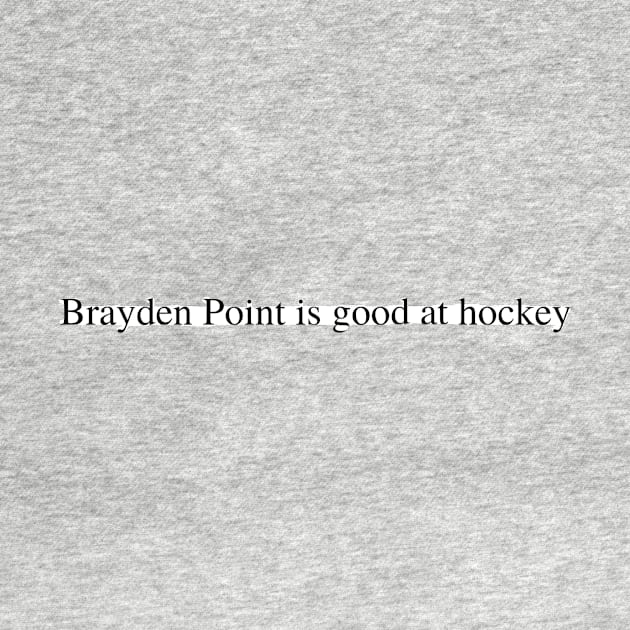 Brayden Point is good at hockey by delborg